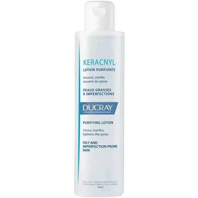 Ducray Keracnyl Purifying Lotion – valomasis losjonas probleminei odai 200ml