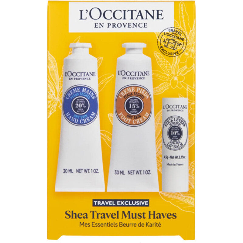 L´occitane Shea Travel Must Haves rinkinys – dovanų rinkinys