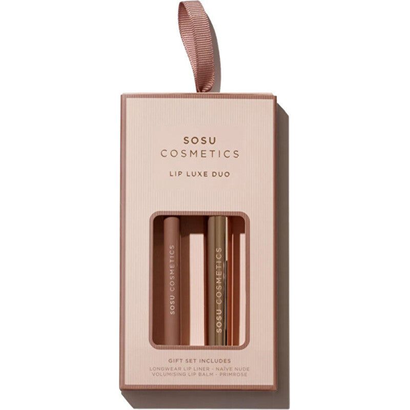 Sosu Lip Luxe Duo Pink - Dovanų dekoratyvinės kosmetikos rinkinys