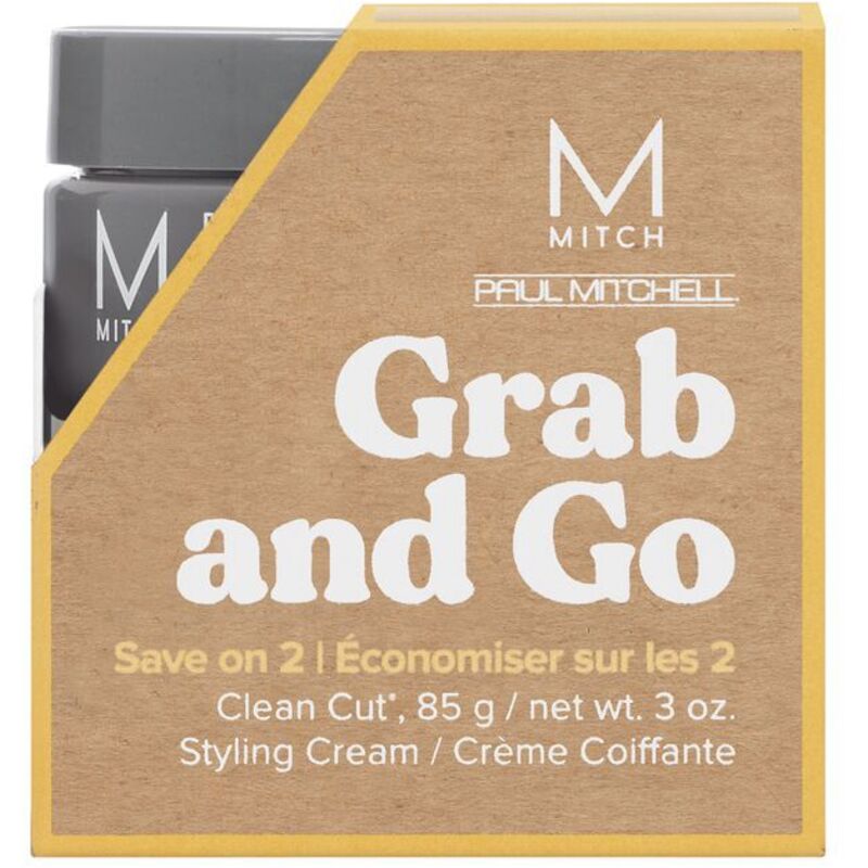 Paul Mitchell Clean Cut Duo Grab & Go Set – pusiau matinių plaukų formavimo kremų rinkinys 85.0g