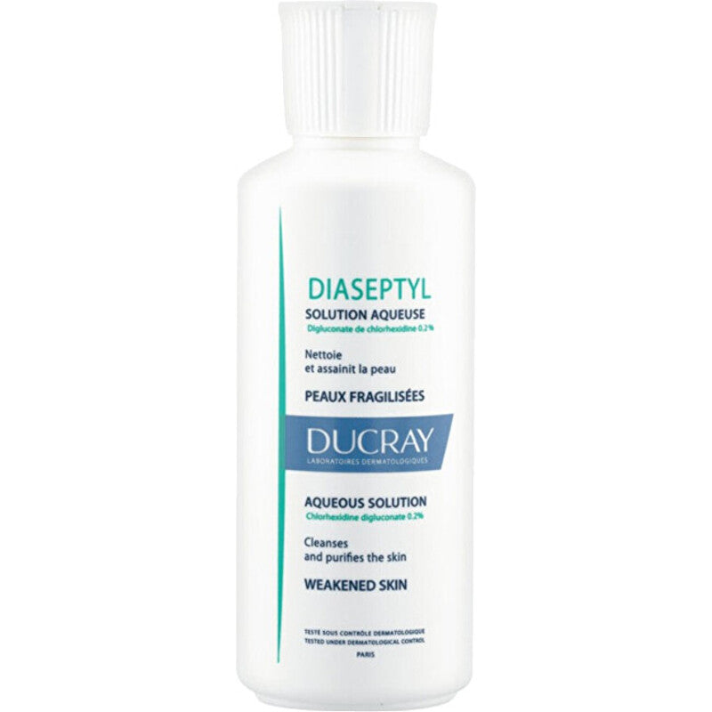 Ducray Diaseptilo vireninis tirpalas – vireninis antiseptinis tirpalas 125ml