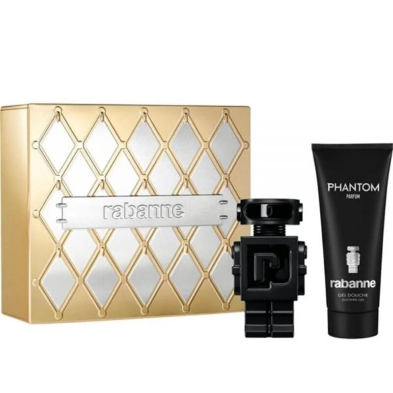 Paco Rabanne Phantom Parfum dovanų rinkinys Parfum 100 ml ir dušo gelis 100 ml