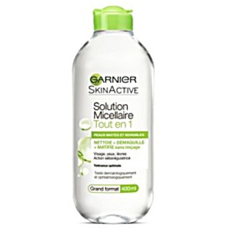 GARNIER Micelinis vanduo „Solution Micellaire Water“ – micelinis vanduo mišriai ir jautriai odai.