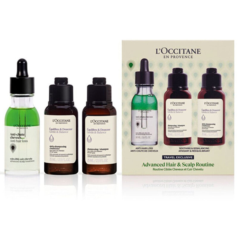 L´occitane Anti Hair Loss Discovery Set – plaukų priežiūros dovanų rinkinys