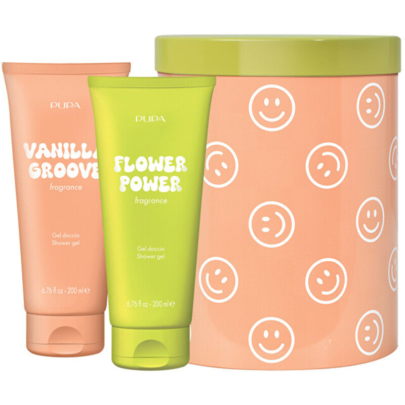 Pupa Vanilla Groove & Flower Power Happy Box Kit 3 – dovanų rinkinys