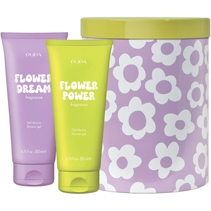 Pupa Gėlių svajonė & Flower Power Happy Box Kit 3 – dovanų rinkinys