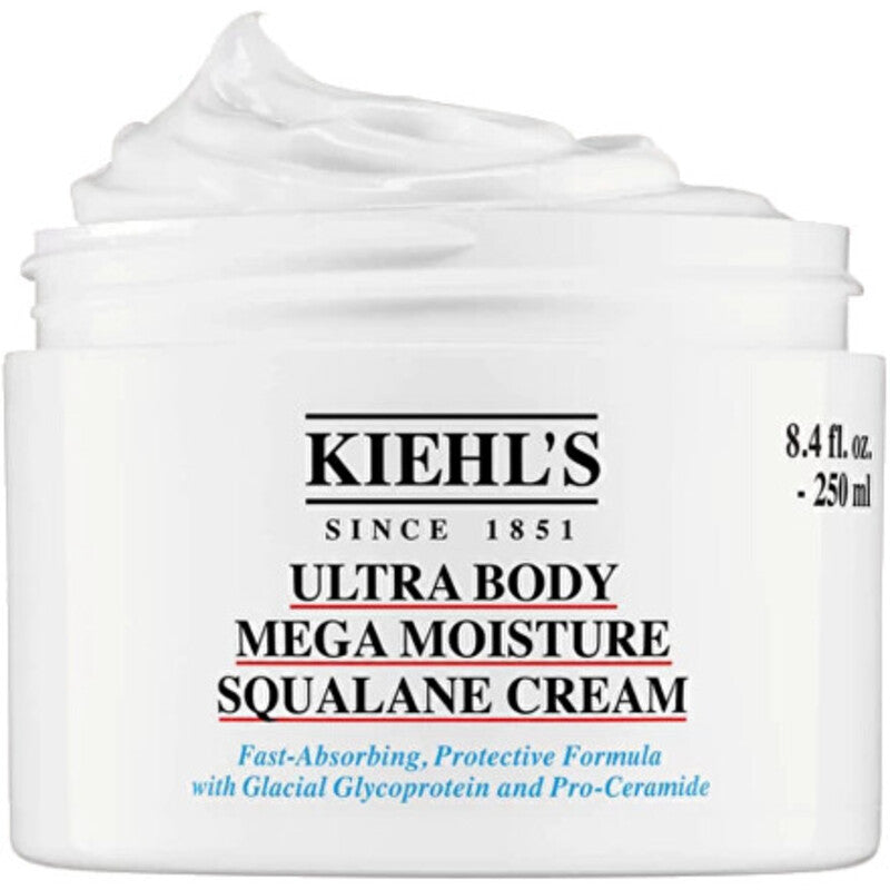 Kiehls Mega Moisture Squalane Cream – Drėkinamasis kūno kremas 250ml