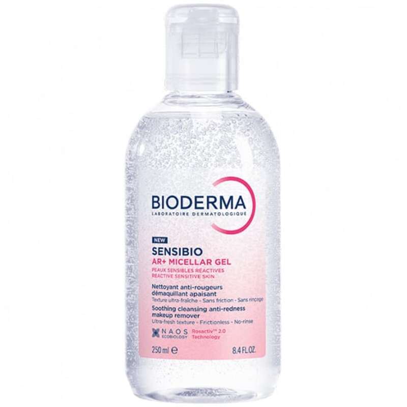 Bioderma Sensibio AR+ Micellar Gel – micelinis valomasis gelis jautriai, į paraudimą linkusiai odai 250ml