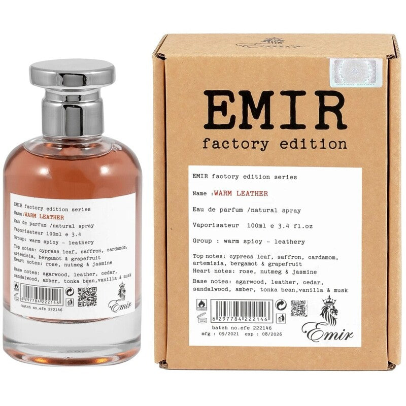 Paris Corner Warm Leather Factory Edition EDP 100ml