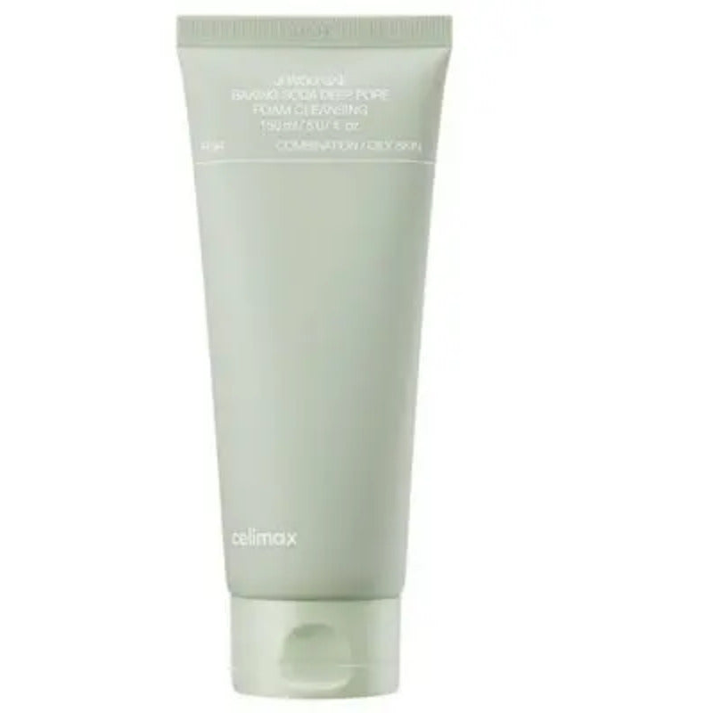 „Celimax Ji Woo Gae Cica“ kepimo soda „Deep Pore Foam“ valymas – giliai valomos veido putos