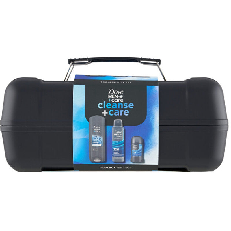 „Dove Men Cleanse +Care Box“ – kūno priežiūros dovanų rinkinys