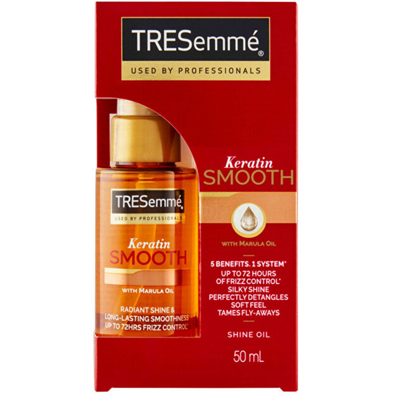 TRESemmé Keratin Smooth Shine Oil - Lyginamasis plaukų aliejus