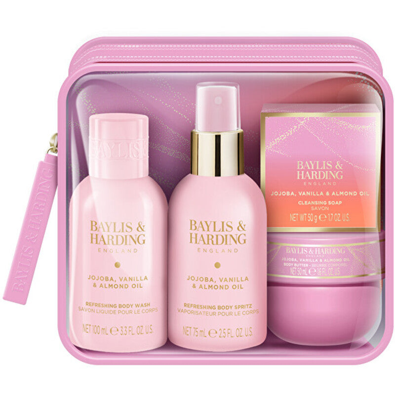 Baylis & Harding Jojoba Body Care Dovanų Rinkinys ( Jojoba, Vanilla & Almond Oil ) - Dovanų Rinkinys