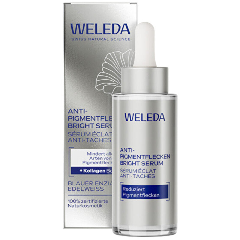 Weleda mėlynųjų gencijonų ir edelveisų serumas – serumas nuo pigmentinių dėmių