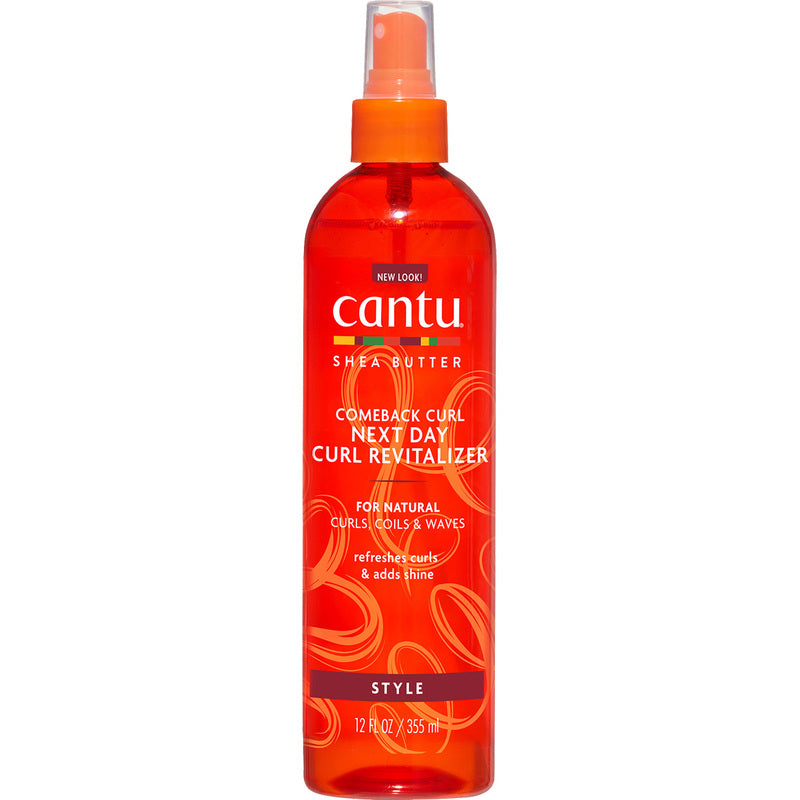 Cantu Taukmedžio sviesto „Comeback Curl Next Day Curl Revitalizer“ – nenuplaunama priemonė banguotiems ir garbanotiems plaukams