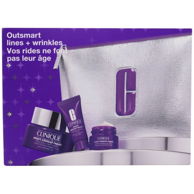 Clinique „Smart Clinical Repair“ stangrinamojo veido ir kaklo kremo rinkinys – dovanų rinkinys