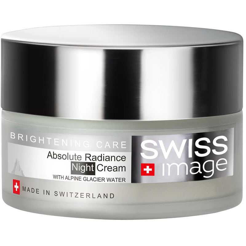 Swiss Image „Brightening Care Absolute Radiance“ naktinis kremas – naktinis regeneruojamasis kremas
