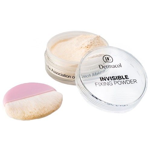 Dermacol Invisible Fixing Powder – viegls pūderis 13,5 g (gaišs) sievietēm