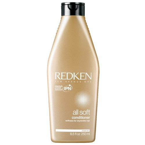 „Redken All Soft“ kondicionierius – maitinamasis kondicionierius sausiems plaukams.