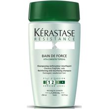 Kérastase Resistance  Bain Force Architecte – šampūnas nusilpusiems ir šiek tiek pažeistiems plaukams 250ml