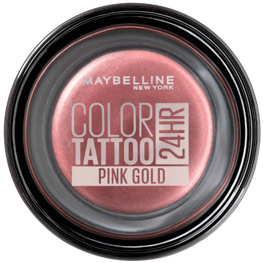 Maybelline Color Tattoo 24HR - Ilgalaikiai akių šešėliai 4 g  65 Pink Gold