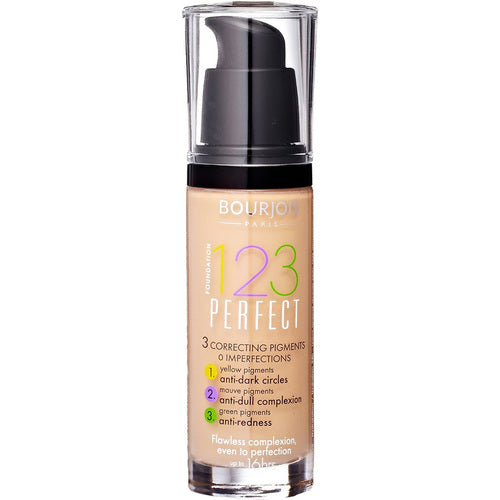 Bourjois 123 Perfect Foundation - Makiažas tobulai odai 30 ml 53 Beige Claire Moterims