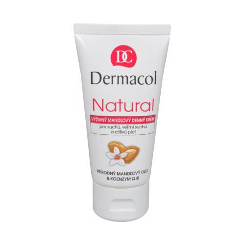 Dermacol Natural (sausai ir jautriai odai) – maitinamasis migdolų dieninis kremas tūbelėje