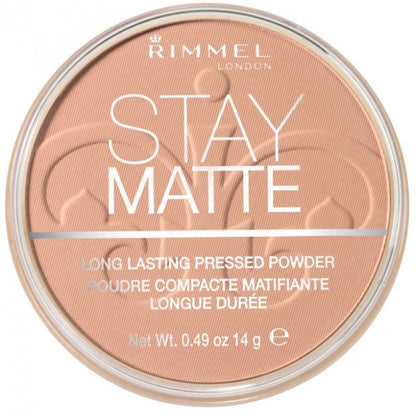 Rimmel „Stay Matte“ – matinė presuota pudra 14 g