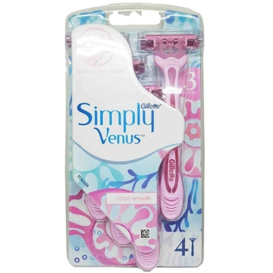 „Gillette Simply Venus“ 3 (iš 3) – greitas skustuvas