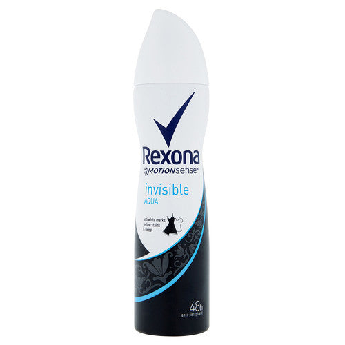 Rexona Motionsense Invisible Aqua  antiperspirantas – purškiamas antiperspirantas (150ml) Moterims