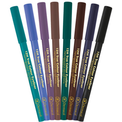 Dermacol „True Color“ akių pieštukas 12 val.