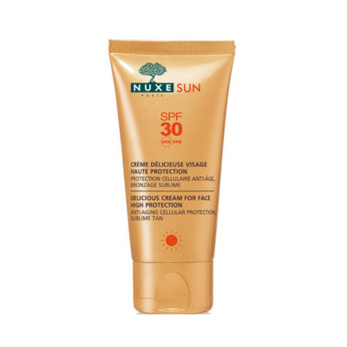 Nuxe „Sun Delicious“ veido kremas su SPF 30 apsauga nuo saulės – veido apsauga nuo saulės
