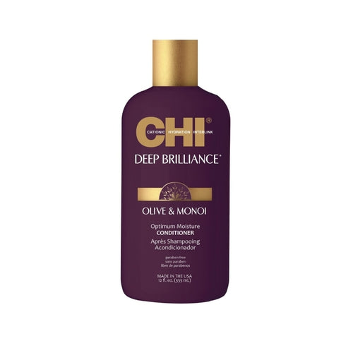  „Farouk Systems CHI Deep Brilliance Optimum Moisture“ šampūnas drėkinimui ir plaukų blizgesiui, 355 ml Moterims