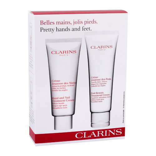 Clarins Rankų ir nagų gydymas – dovanų rinkinys rankoms ir kojoms Moterims