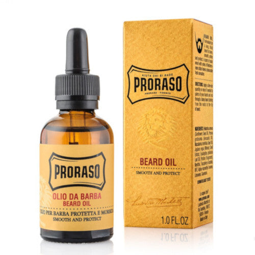 Proraso Mediena ir Spice Beard Oil – Barzdos aliejus su mediena ir prieskoniais (100ml) Vyrams
