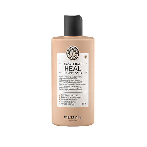 Maria Nila Galvos ir  Hair Heal Conditioner – kondicionierius nuo pleiskanų ir plaukų slinkimo (1000ml) Unisex