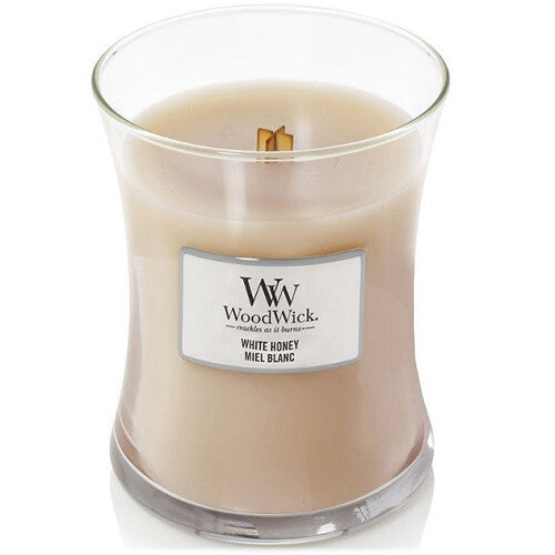 WoodWick Balta medaus vaza – kvepianti žvakė (275.0g) Unisex