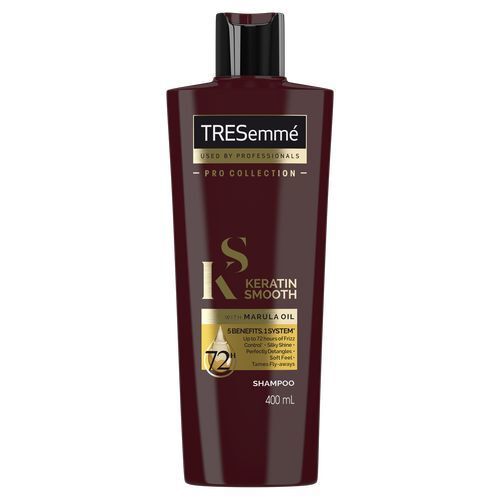 TRESemmé Keratin Smooth Shampoo – Šampūnas su keratinu glotniems plaukams be slinkimo (400ml) Moterims