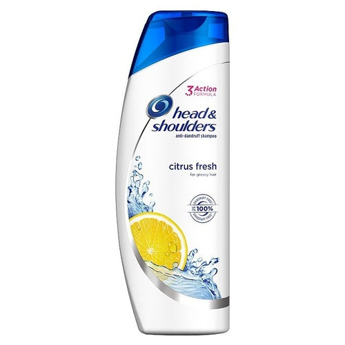 Citrusaugļu šampūns pret blaugznām (400 ml) sievietēm galvas un plecu daļā