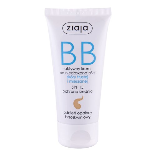 Ziaja BB kremas riebiai ir mišriai odai - BB kremas 50 ml