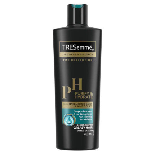 TRESemmé Išvalyti ir Hydrate Shampoo – valomasis šampūnas riebiems plaukams (400ml) Moterims