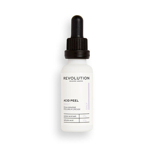 Revolution Skincare Skincare Acid Peel Peeling Solution – Odos pilingas riebiai odai 30ml Moterims