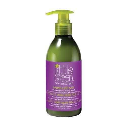 Little Green Šampūnas vaikams ir  Body Wash – šampūnas ir dušo želė vaikams 60ml