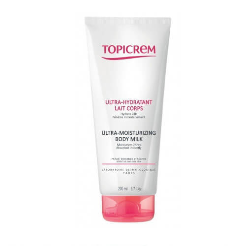 Topicrem Ultra-Moisturizing kūno Milk – drėkinamasis kūno losjonas (200ml) Moterims