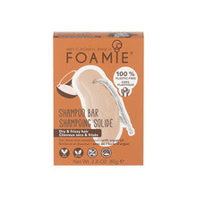 FoamieKiss Me Argan Shampoo Bar (sausiems ir garbanotiems plaukams) – kietas šampūnas 80.0g Moterims