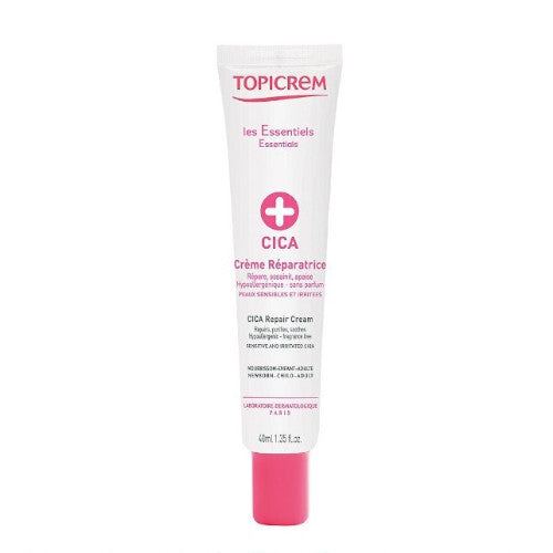  Topicrem CICA raminamasis kremas – atnaujinamasis kremas sudirgintai odai 40 ml Moterims