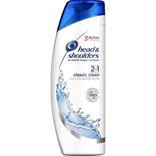 Head & Shoulders Classic Clean Anti-Dandruff Shampoo & Conditioner - 2-in-1 Dandruff Shampoo and Conditioner