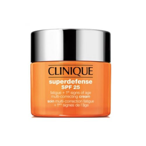 Clinique Superdefense daugiafunkcinis koreguojantis kremas (sausai ir normaliai odai) SPF 25 – dieninis kremas
