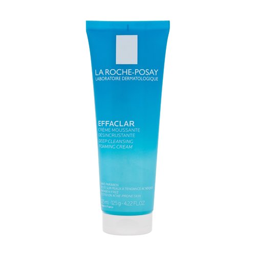 „La Roche-Posay Effaclar“ giliai valomasis putojantis kremas – valomasis kremas