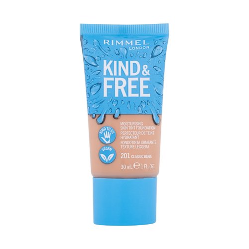 Rimmel Nice &amp; Free Moisturizing Skin Tone Foundation 30 ml (504 Deep Mocha) naistele